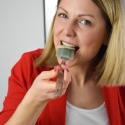 Gâteau au fromage blanc sans œuf .