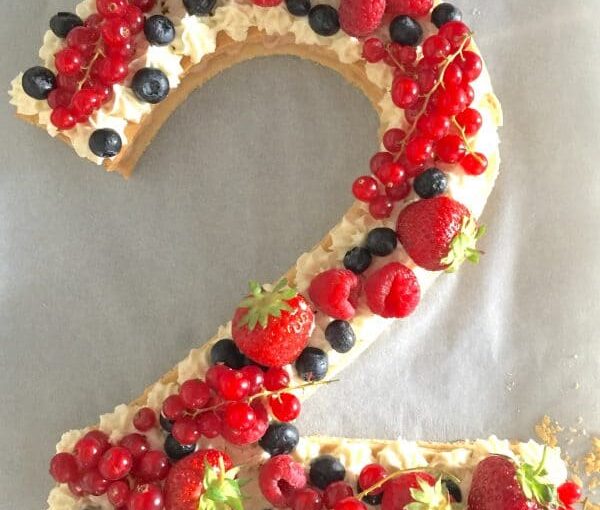 Number cake sans œuf