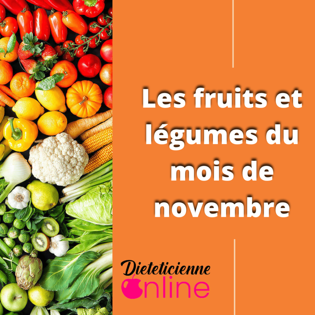 Les fruits et légumes du mois de novembre