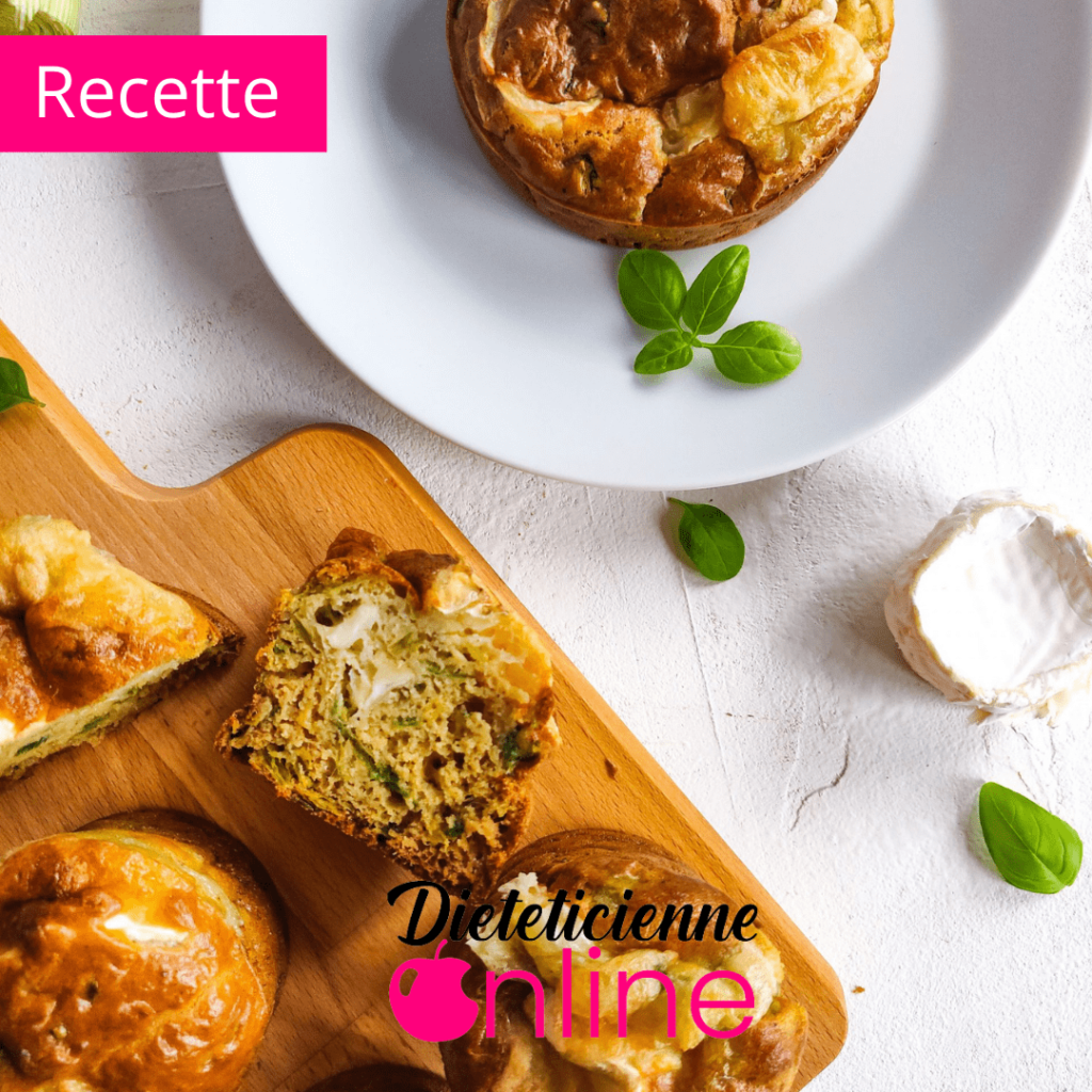 Muffins aux poireaux et au chèvre