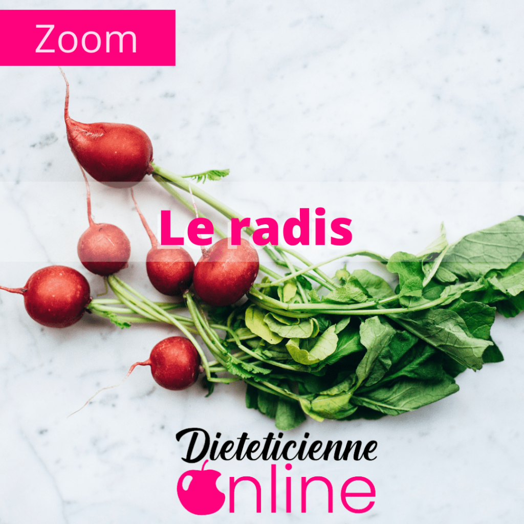 zoom sur le radis