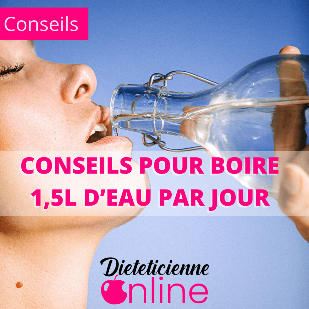 BOIRE 1,5L D’EAU PAR JOUR