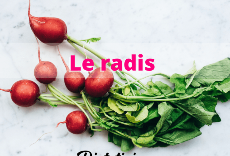 zoom sur le radis