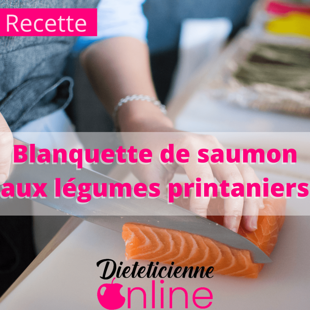 Blanquette de saumon aux légumes printaniers